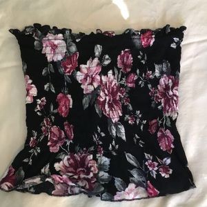 floral tube top✨
